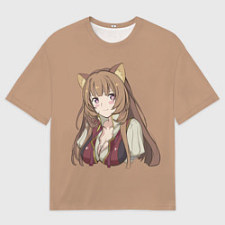 Футболка оверсайз мужская Милая Рафталия, цвет: 3D-принт