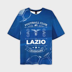 Футболка оверсайз мужская Lazio FC 1, цвет: 3D-принт
