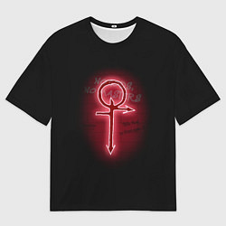 Футболка оверсайз мужская Vampire: The Masquerade - Bloodhunt Путь Свободы, цвет: 3D-принт