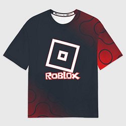 Футболка оверсайз мужская Roblox : logo, цвет: 3D-принт