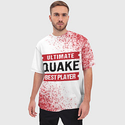 Футболка оверсайз мужская Quake Ultimate, цвет: 3D-принт — фото 2