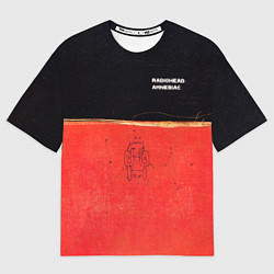 Футболка оверсайз мужская Radiohead - Amnesiac, цвет: 3D-принт