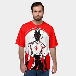 Футболка оверсайз мужская Белый Принц Sky: Children Of The Light, цвет: 3D-принт — фото 2