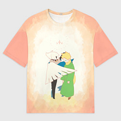 Футболка оверсайз мужская Дитя Света и Маленький Принц Sky: Children Of The, цвет: 3D-принт