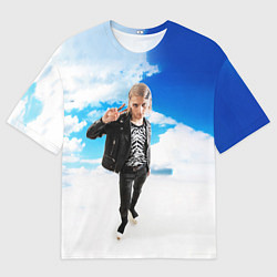 Футболка оверсайз мужская ПЛАТИНА SOSA MUZIK, цвет: 3D-принт