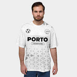 Футболка оверсайз мужская Porto Champions Униформа, цвет: 3D-принт — фото 2