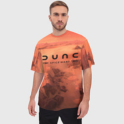 Футболка оверсайз мужская Dune: Spice Wars, logo, цвет: 3D-принт — фото 2