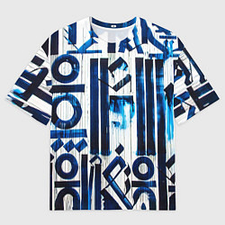 Футболка оверсайз мужская Ancient calligraphy, цвет: 3D-принт