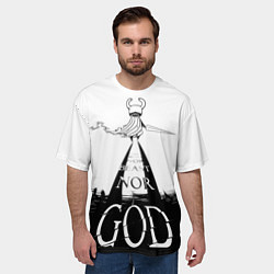 Футболка оверсайз мужская Не жук, не зверь, но БОГ Hollow Knight, цвет: 3D-принт — фото 2