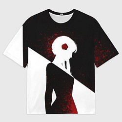 Футболка оверсайз мужская Силуэт Йор Форджер Spу Х Family, цвет: 3D-принт