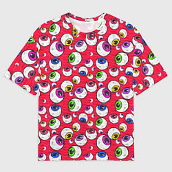 Футболка оверсайз мужская Psy eyes, цвет: 3D-принт
