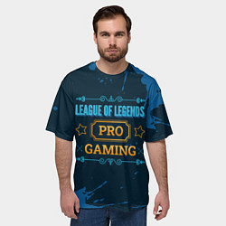 Футболка оверсайз мужская Игра League of Legends: PRO Gaming, цвет: 3D-принт — фото 2