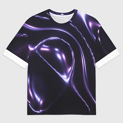 Футболка оверсайз мужская Абстракция drag and drop, цвет: 3D-принт