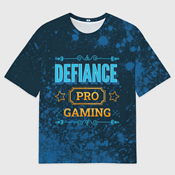 Футболка оверсайз мужская Игра Defiance: PRO Gaming, цвет: 3D-принт