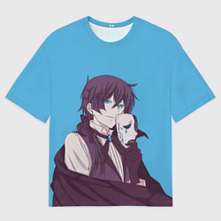 Мужская футболка оверсайз Красавчик Ванитас