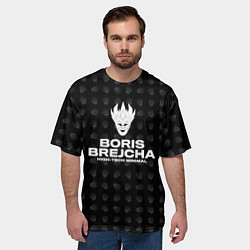 Футболка оверсайз мужская Boris Brejcha High-Tech Minimal, цвет: 3D-принт — фото 2