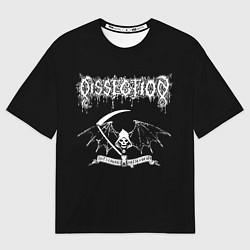 Футболка оверсайз мужская Dissection - Anti-Cosmic Metal of Death, цвет: 3D-принт