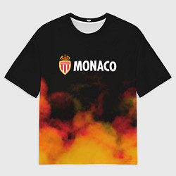 Футболка оверсайз мужская Monaco монако туман, цвет: 3D-принт