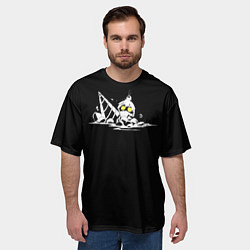 Футболка оверсайз мужская Simon from Gurren-Lagann, цвет: 3D-принт — фото 2