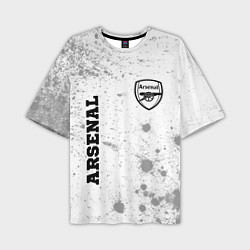 Мужская футболка оверсайз Arsenal Sport на светлом фоне