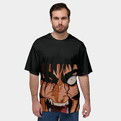 Футболка оверсайз мужская Берсерк Гац, цвет: 3D-принт — фото 2