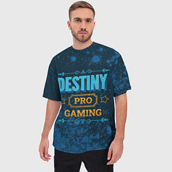 Футболка оверсайз мужская Игра Destiny: PRO Gaming, цвет: 3D-принт — фото 2