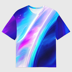 Мужская футболка оверсайз Звездная вспышка