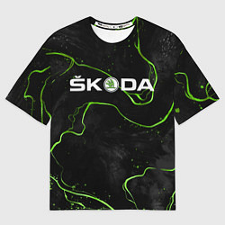 Футболка оверсайз мужская Шкодавод, цвет: 3D-принт