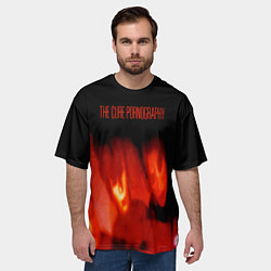 Футболка оверсайз мужская Pornography - The Cure, цвет: 3D-принт — фото 2