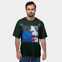 Футболка оверсайз мужская Paris - The Cure, цвет: 3D-принт — фото 2