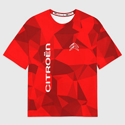 Футболка оверсайз мужская Citroёn - logo, цвет: 3D-принт