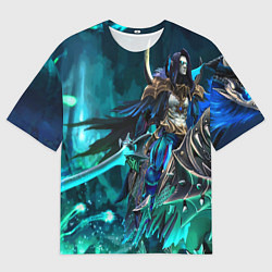 Футболка оверсайз мужская Dota 2 Abaddon, цвет: 3D-принт