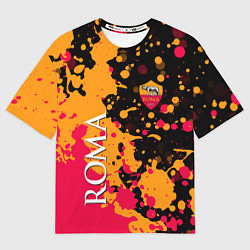 Футболка оверсайз мужская Roma Краска, цвет: 3D-принт