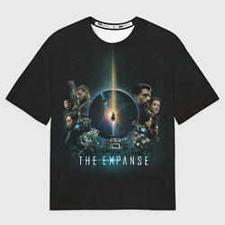 Футболка оверсайз мужская The Expanse арт, цвет: 3D-принт