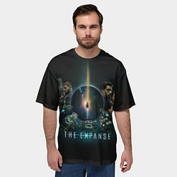 Футболка оверсайз мужская The Expanse арт, цвет: 3D-принт — фото 2