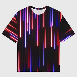 Футболка оверсайз мужская Метеоритный дождь, цвет: 3D-принт