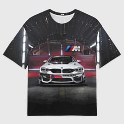 Футболка оверсайз мужская BMW M4 GT4 - Motorsport, цвет: 3D-принт