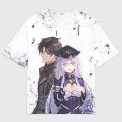 Футболка оверсайз мужская Синъэй и Владилена - 86, цвет: 3D-принт