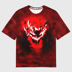 Мужская футболка оверсайз SHADOW FIEND PHONK ZXC