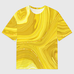 Футболка оверсайз мужская Янтарь, цвет: 3D-принт