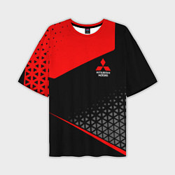 Футболка оверсайз мужская Mitsubishi - Sportwear, цвет: 3D-принт