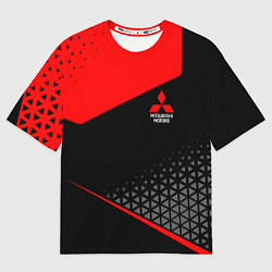 Футболка оверсайз мужская Mitsubishi - Sportwear, цвет: 3D-принт