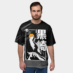 Футболка оверсайз мужская Блич - Тысячилетняя война, цвет: 3D-принт — фото 2