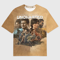 Футболка оверсайз мужская Uncharted: Legacy of Thieves Collection, цвет: 3D-принт