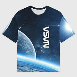 Мужская футболка оверсайз Космическое пространство - NASA