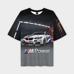 Футболка оверсайз мужская BMW M 240 i Racing - Motorsport - M Power, цвет: 3D-принт