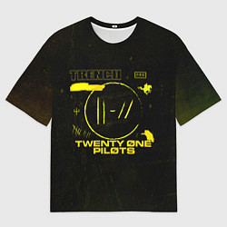 Футболка оверсайз мужская Twenty One Pilots Trench, цвет: 3D-принт