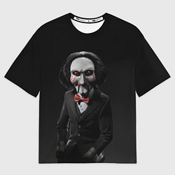 Футболка оверсайз мужская Жуткий Билли, цвет: 3D-принт