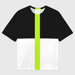 Футболка оверсайз мужская Геометрия Инь-Янь, цвет: 3D-принт