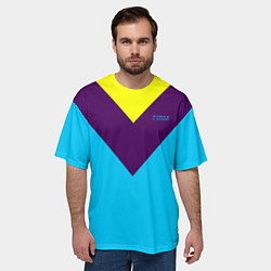 Футболка оверсайз мужская FIRM как в 80х, цвет: 3D-принт — фото 2